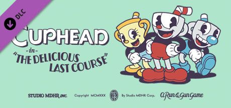 Cuphead: The Delicious Last Course Super Deluxe Games Edition box art for Nintendo Switch
